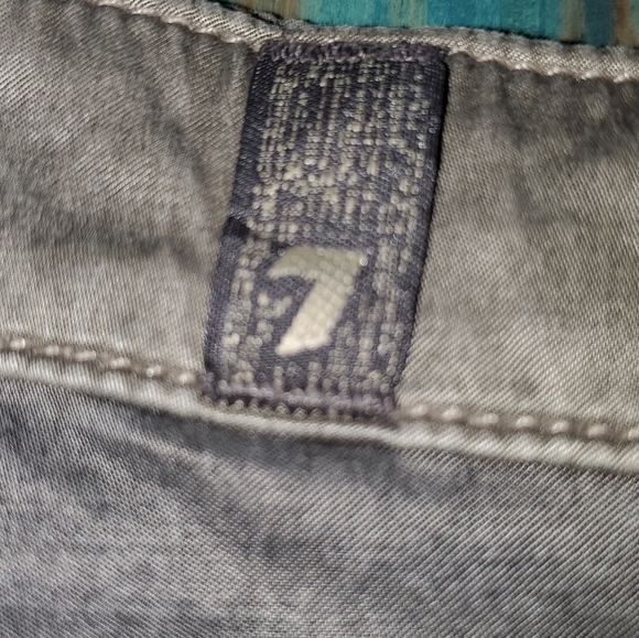 7 for All Mankind Pants Tan Brown NWOT 24 - Picture 6 of 6